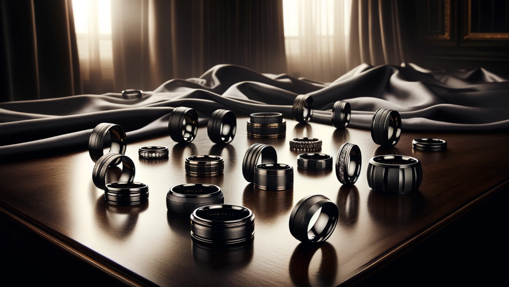 Exploring the Allure of Men's Black Wedding Bands: Bringing Sophistication to the Groom's Hand
