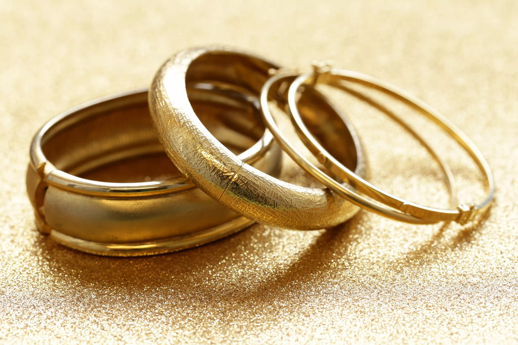 gold wedding bands