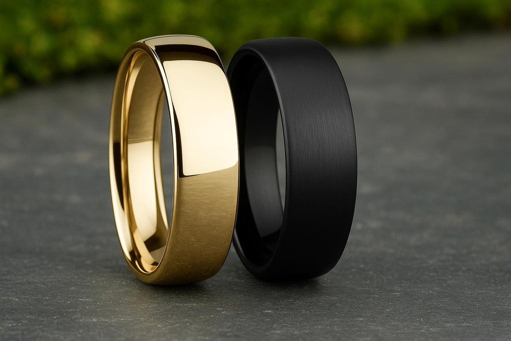 The Harrison vs. The Baron Men’s Wedding Bands