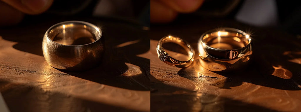 gold karat differences for mens jewelry