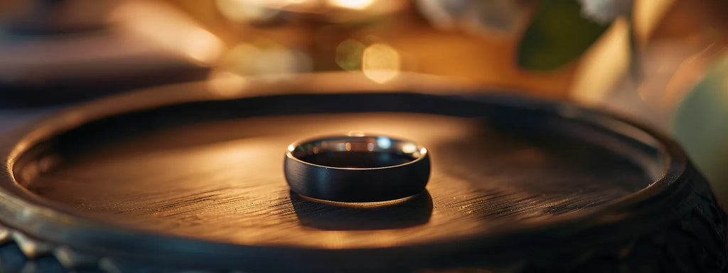 Benefits of Choosing Black Tungsten for Your Wedding Band