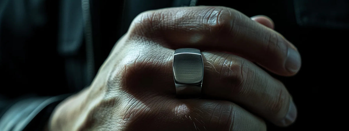Dare to Stand Out: Selecting a Bold Signet Ring for Men – Just Mens Rings