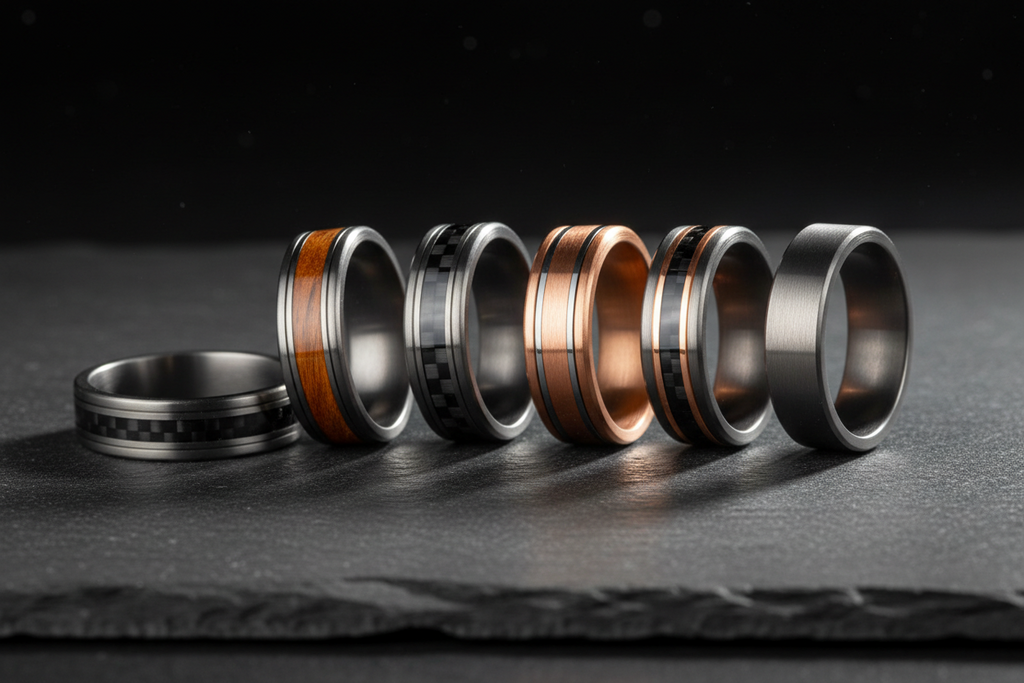 Meng's Rings Men's Spinner Rings | Fidget Spinner Rings – Just Mens Rings