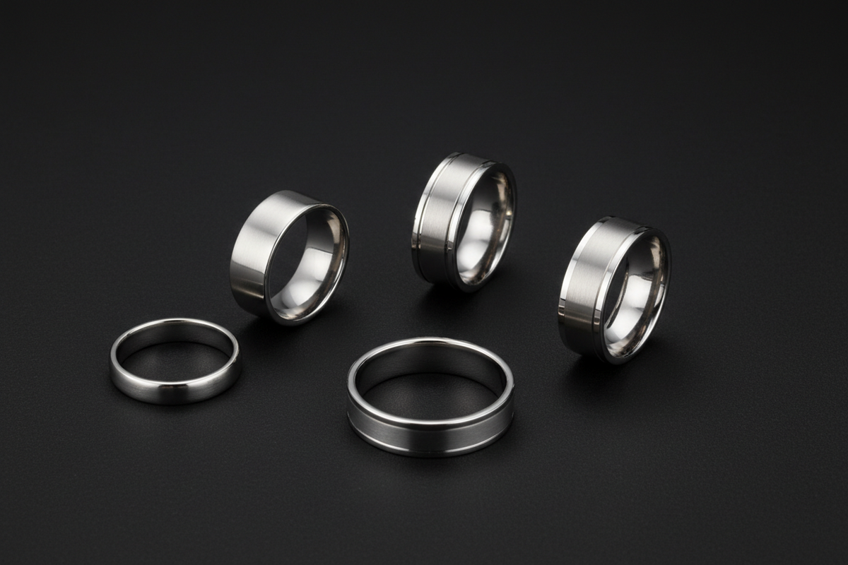 Stainless Steel Rings for Men | Durable Men’s Rings – Just Mens Rings
