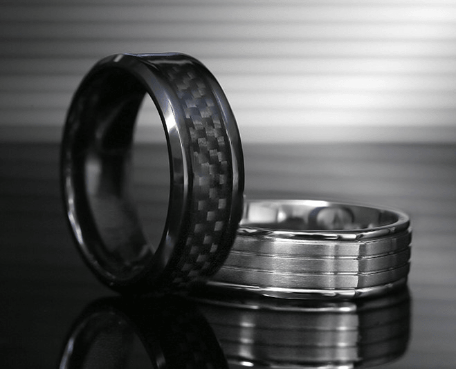Titanium Men's Rings