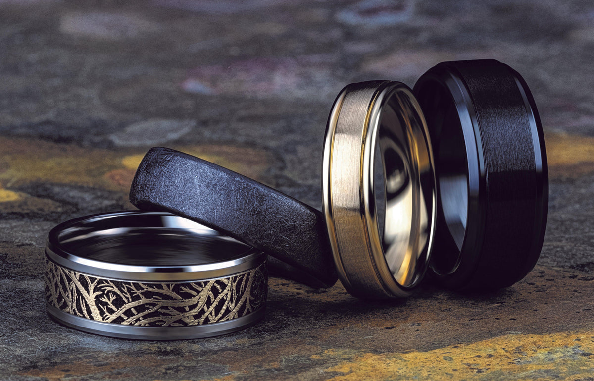 Shop Rings By Metal Type l Just Mens Rings