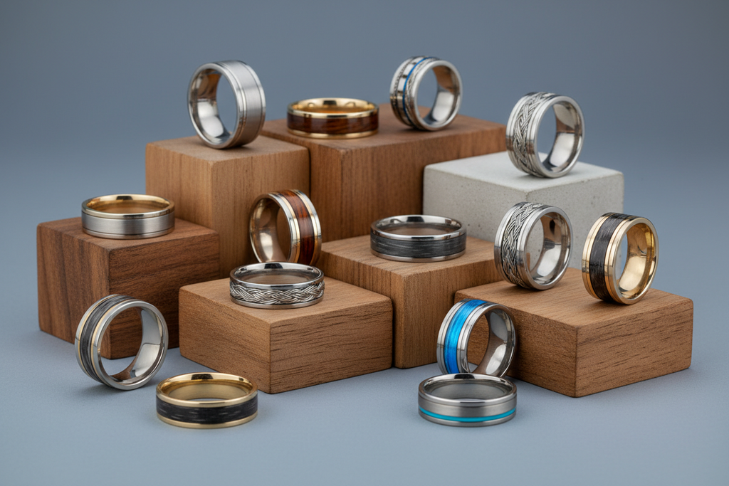 Stringading Ring Shop all rings in size 16 l Just Mens Rings