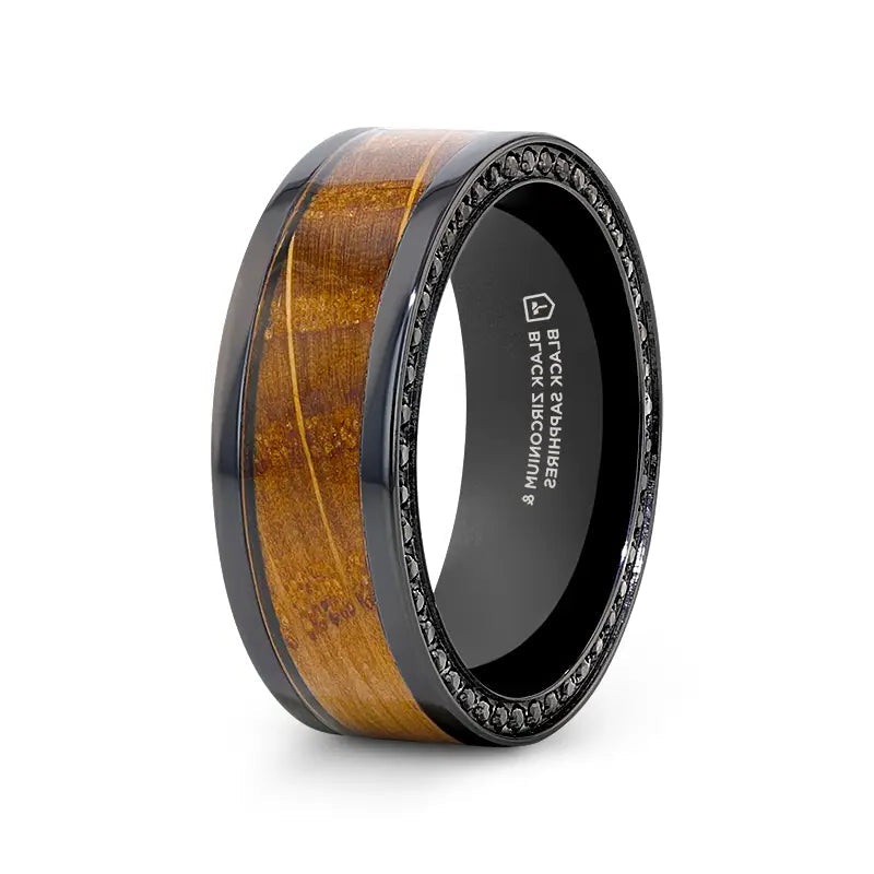 Men S Inlay Rings Men's Wood Inlay Rings l Wedding Bands & Fashion Rings – Just Mens Rings