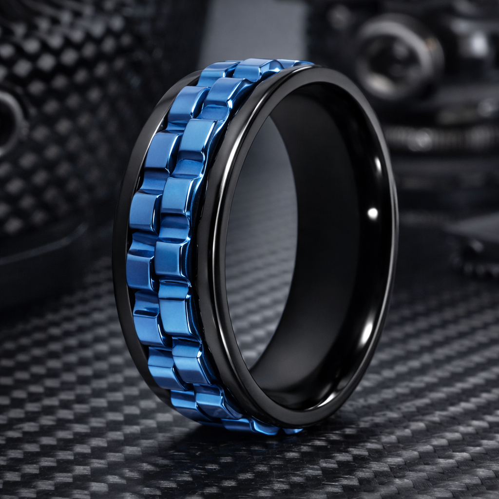 Men's Spinner Rings | Fidget Spinner Rings – Just Mens Rings
