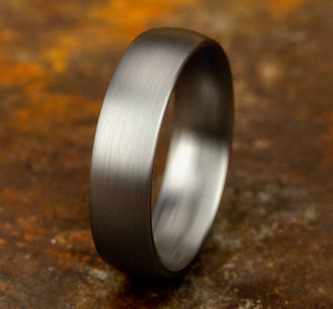 The Watchman 6mm titanium men's ring