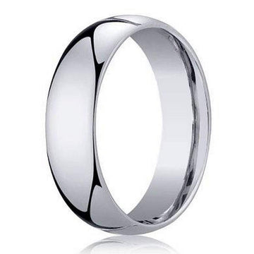 Benchmark Men's Wedding Band in 950 Platinum, Classic Design- 5mm