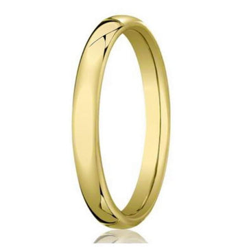 Designer Heavy Fit 14k Yellow Gold Men's Wedding Band