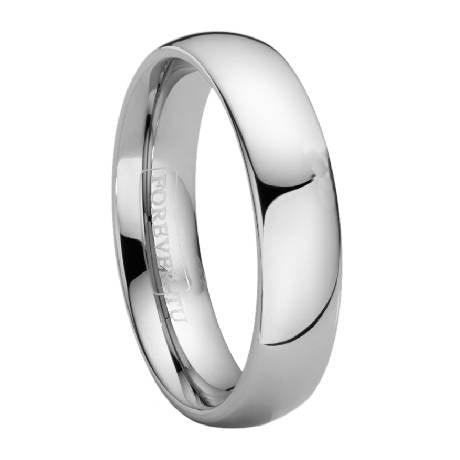 Classic Domed 6MM Tungsten Wedding Band